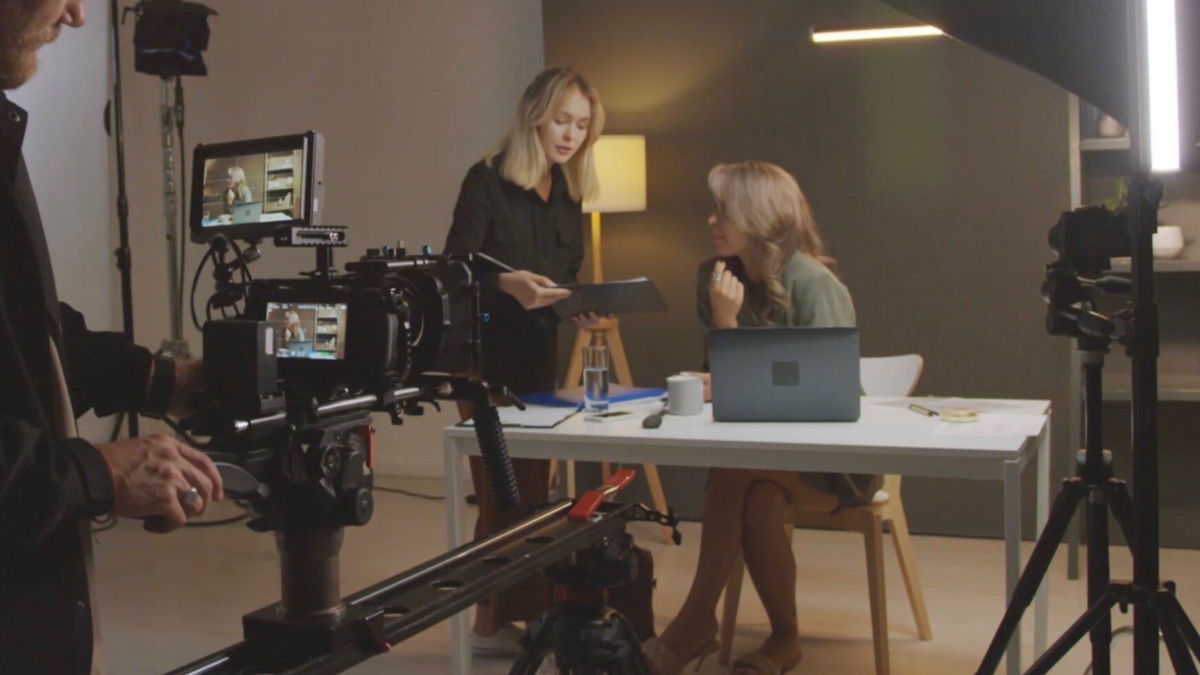 StoryFilm on set