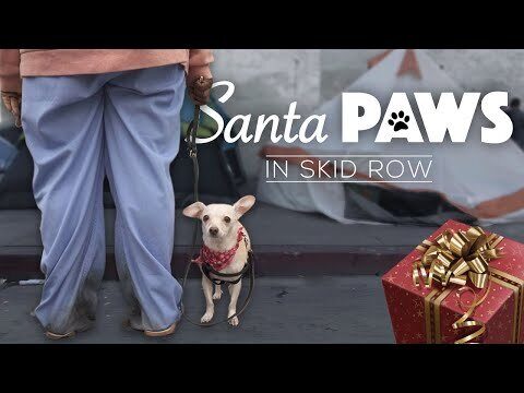 Santa Paws in Skid Row